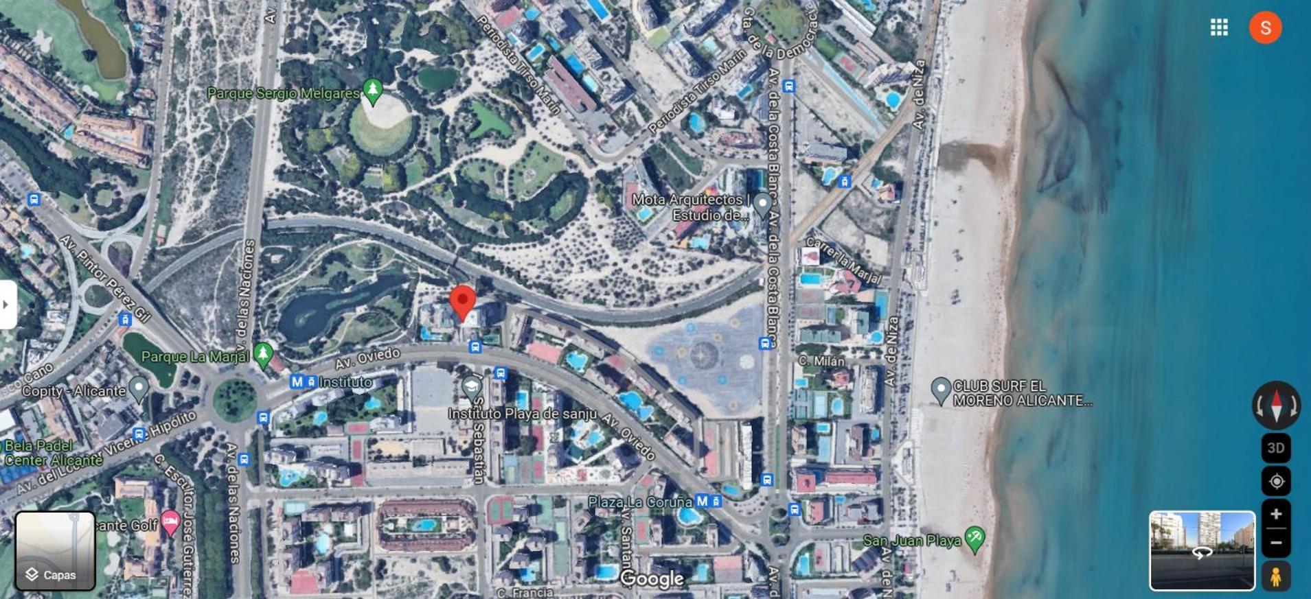 Estudio Con Piscina Аликанте Экстерьер фото